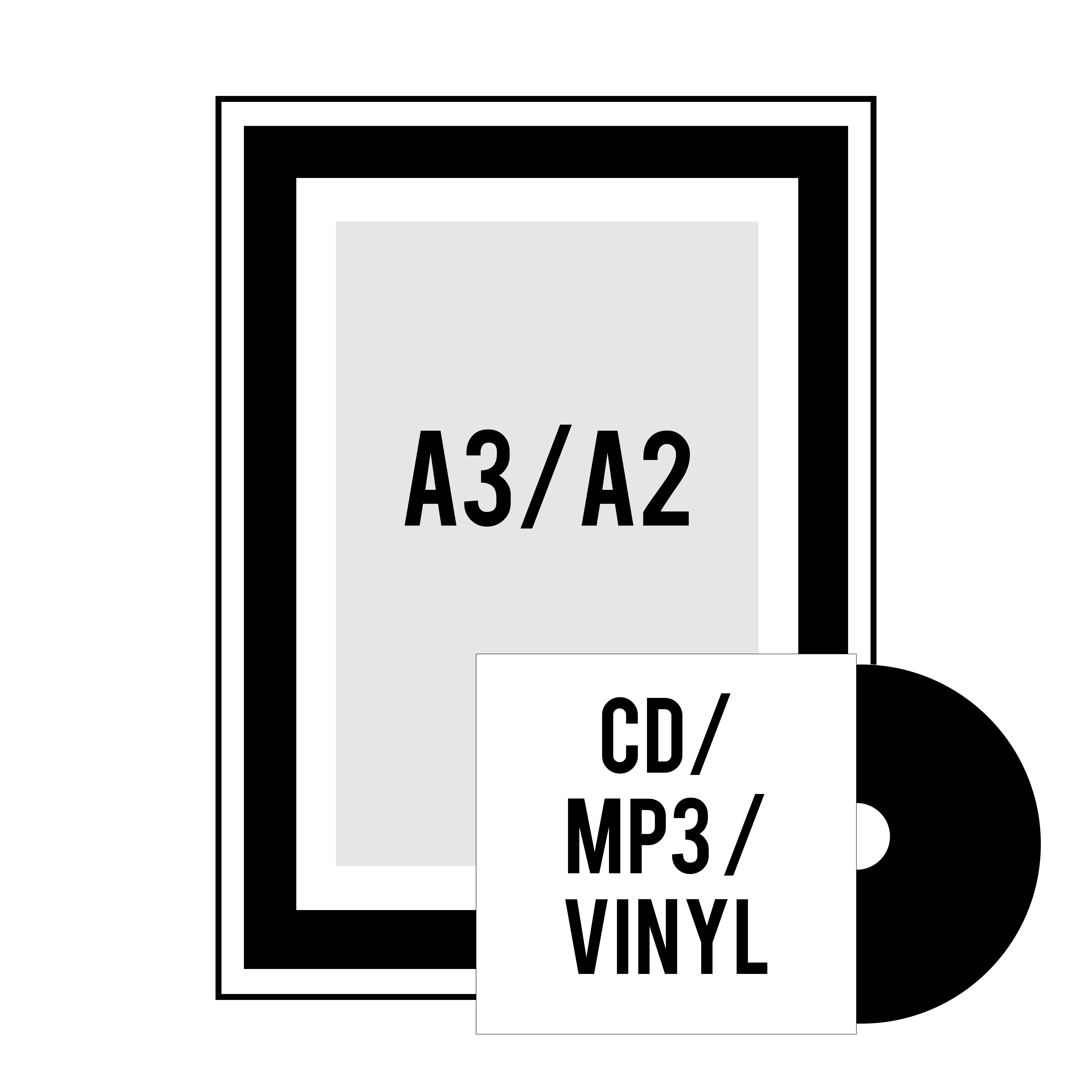 Large Limited Edition Fine Art Print + the album